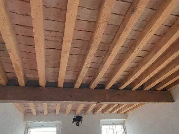 Borgo Guazzo (PR) Sabbiatura di soffitti