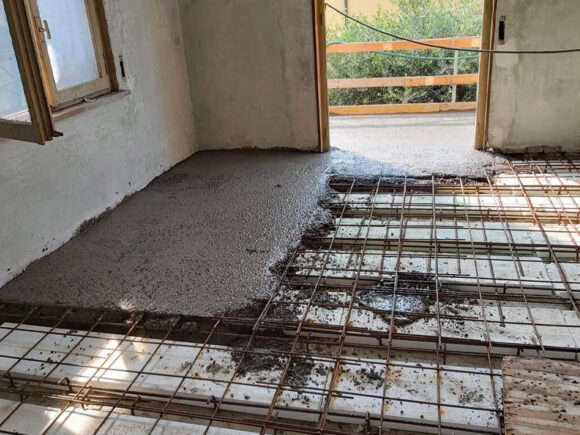 Via Bobbio (PR) Consolidamento di solaio