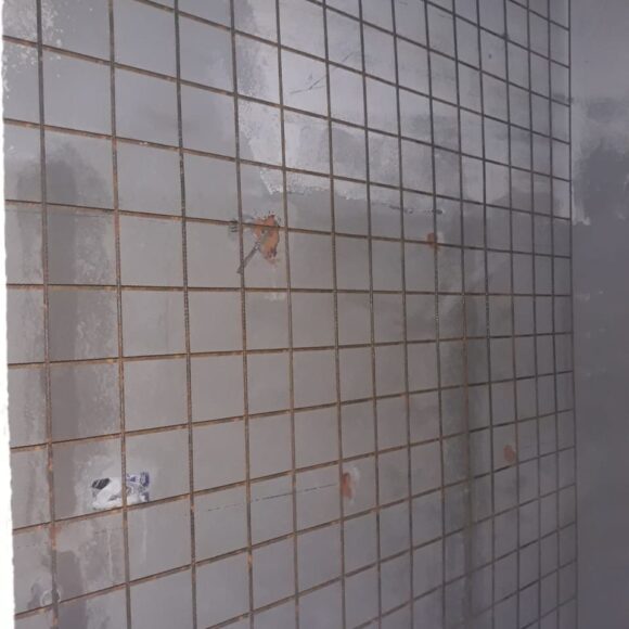 Parma Centro (PR) Intonaco armato