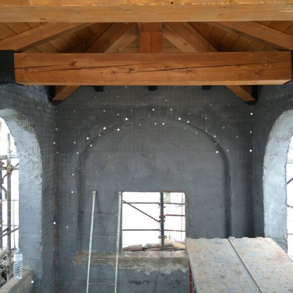 Piazza Garibaldi (PR) Intonaci armati