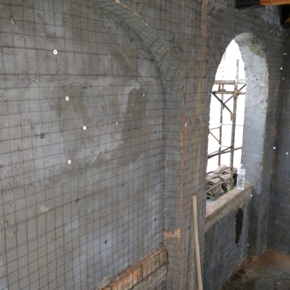 Piazza Garibaldi (PR) Intonaci armati