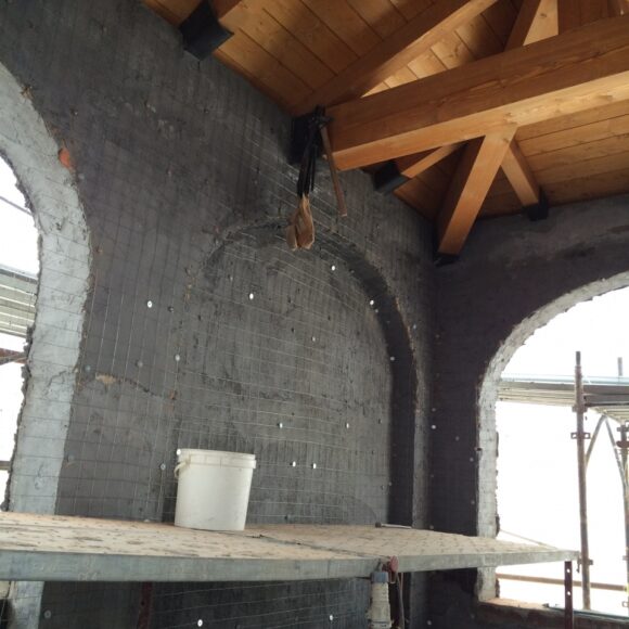 Piazza Garibaldi (PR) Intonaci armati