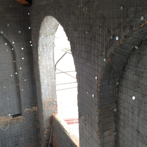 Piazza Garibaldi (PR) Intonaci armati