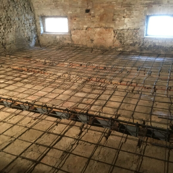 Piazzale S. Maddalena (PR) Consolidamento solaio
