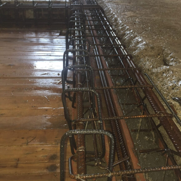 Porporano (PR) Apertura foro solaio