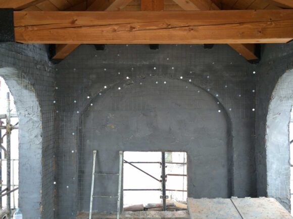 Piazza Garibaldi (PR) Intonaci armati