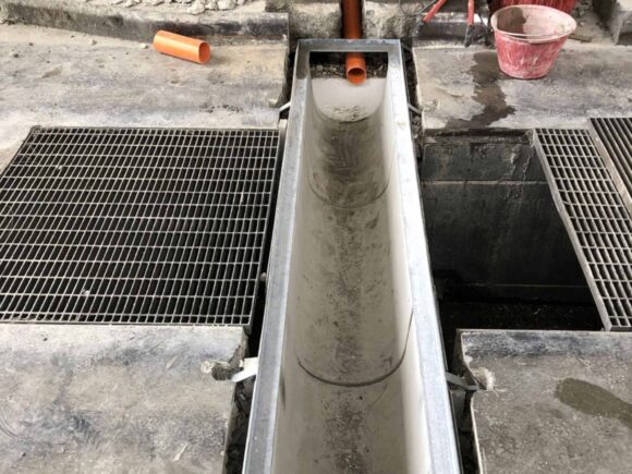 Via Taro (PR) Realizzazione infrastrutture per lavaggio bus