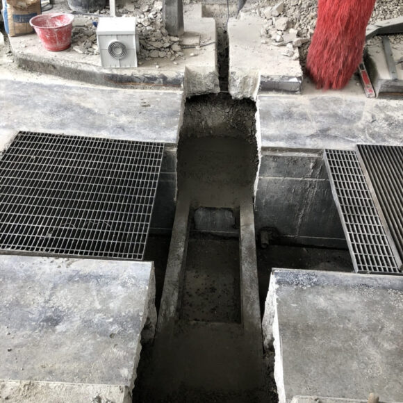 Via Taro (PR) Realizzazione infrastrutture per lavaggio bus