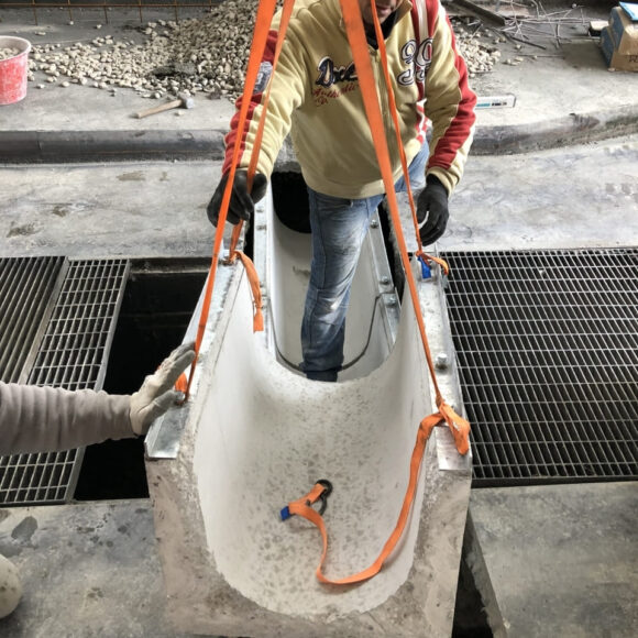 Via Taro (PR) Realizzazione infrastrutture per lavaggio bus