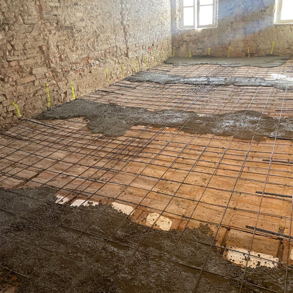 Borgo Guazzo (PR) Consolidamento di solai