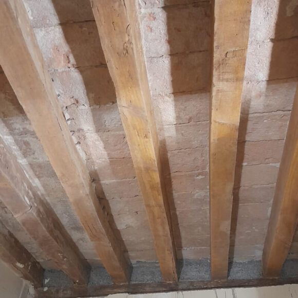 Borgo Guazzo (PR) Sabbiatura di soffitti