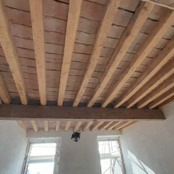 Borgo Guazzo (PR) Sabbiatura di soffitti