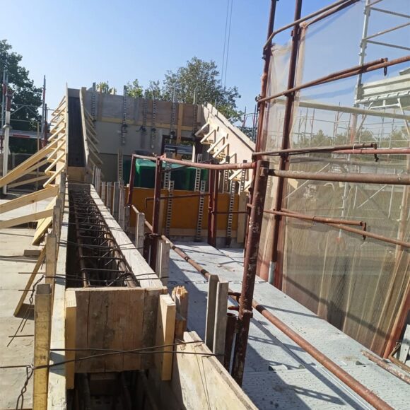 Strada Montanara (PR) Realizzazione cordoli tetto