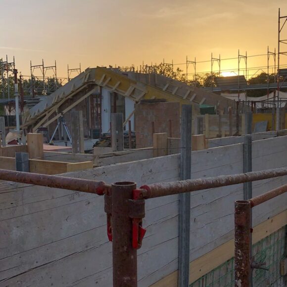 Strada Montanara (PR) Realizzazione cordoli tetto