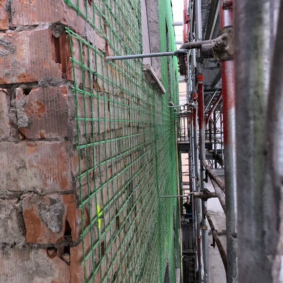 Strada Montanara (PR) Realizzazione di intonaco armato