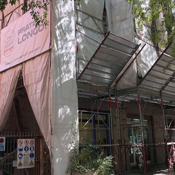 Strada Montanara (PR) Realizzazione di intonaco armato