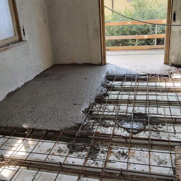 Via Bobbio (PR) Consolidamento di solaio