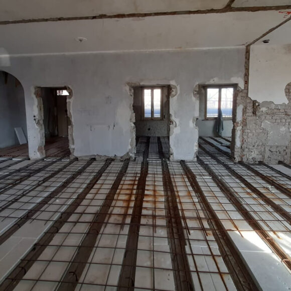 Via Bobbio (PR) Consolidamento di solaio