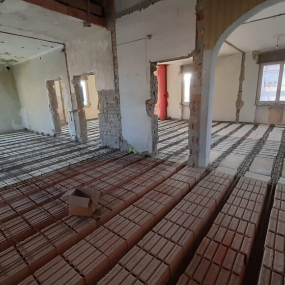 Via Bobbio (PR) Consolidamento di solaio