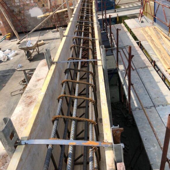 Via Bobbio (PR) Realizzazione cordoli tetto