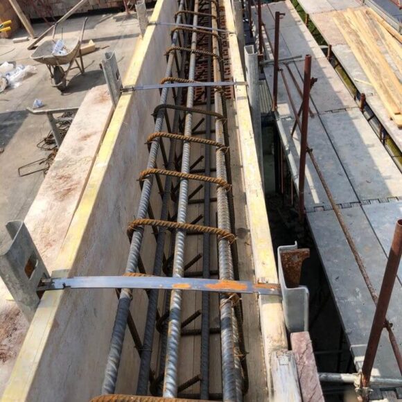 Via Bobbio (PR) Realizzazione cordoli tetto