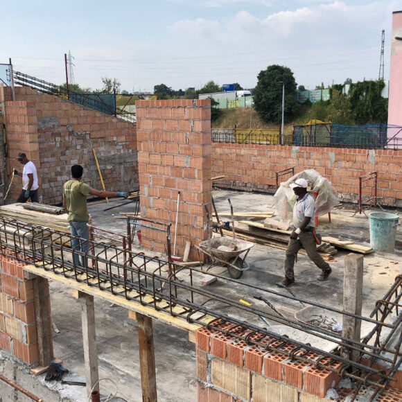 Via Bobbio (PR) Realizzazione cordoli tetto